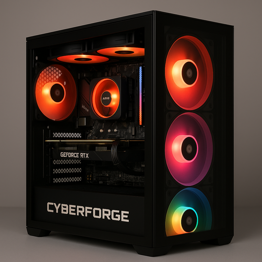 🖥️ CyberForge Rallye – Gaming en 1080p Ultra (Fluidité et budget maîtrisé)
